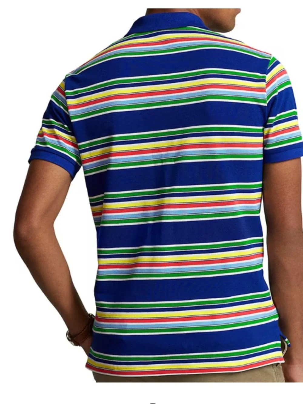 Polo Ralph Lauren Men's Striped Classic Fit Polo Shirt Small